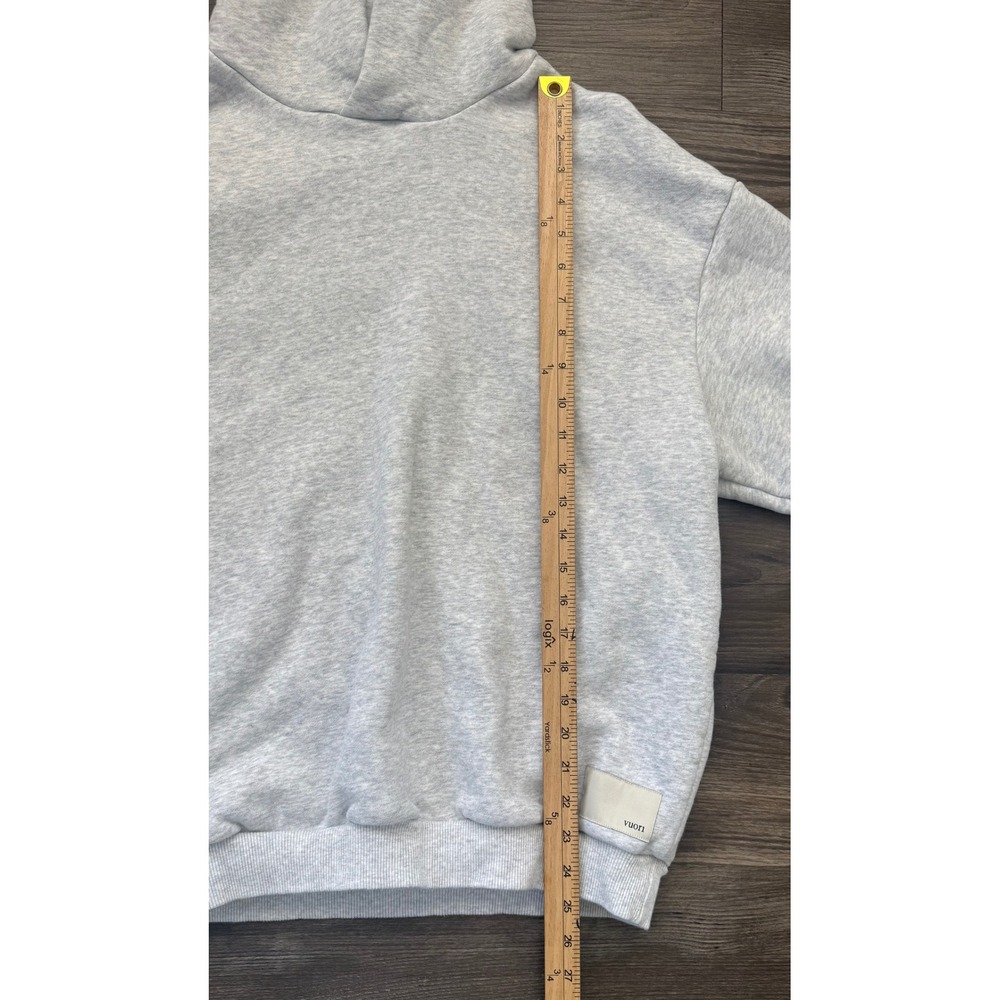Vuori restore 2.0 crewneck pullover sweatshirt cleangirl pale gray Heather small - Picture 3 of 7